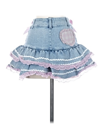 Hot Topic Denim Skirt (view 2)
