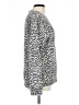 Loveappella Animal Print Silver Pullover Sweater Size L - photo 4