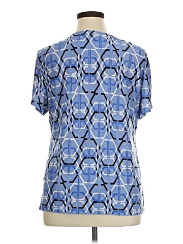 JM Collection Short Sleeve Blouse (view 2)