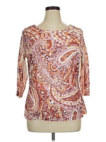 Coldwater Creek 3/4 Sleeve Blouse (view 1)