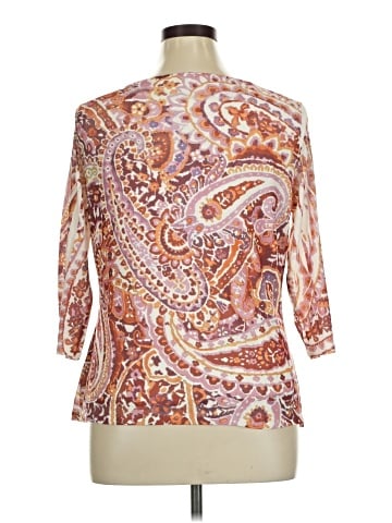 Coldwater Creek 3/4 Sleeve Blouse (view 2)