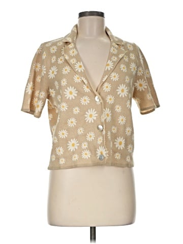 MNG Short Sleeve Blouse (view 1)