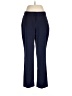 Rafaella Solid Blue Dress Pants Size 12 - photo 1