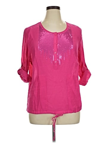 Cj Banks 3/4 Sleeve Blouse (view 1)