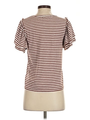 Green Envelope Short Sleeve Top (view 2)