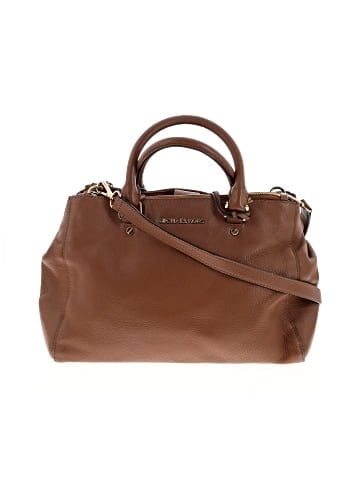 MICHAEL Michael Kors Leather Satchel (view 1)