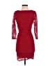 Moda International 100% Polyester Red Cocktail Dress Size XS - photo 1