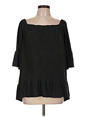 Green Envelope 3/4 Sleeve T-Shirt (view 1)