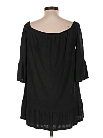 Green Envelope 3/4 Sleeve T-Shirt (view 2)