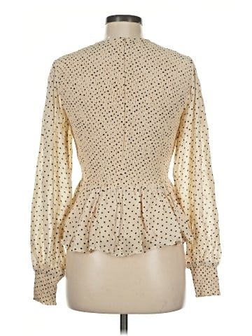 Ganni Long Sleeve Blouse (view 2)