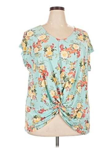 Bobbie Brooks Short Sleeve Blouse (view 1)