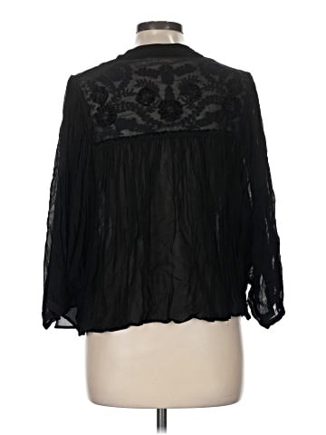 Zara Basic Long Sleeve Blouse (view 2)