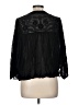 Zara Basic Black Long Sleeve Blouse Size M - photo 2