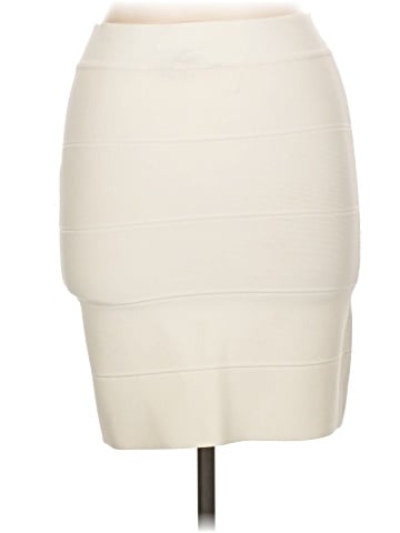 BCBGMAXAZRIA Faux Leather Skirt (view 2)