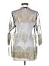 Caroline Rose 100% Polyester Silver Kimono Size S (petite) - photo 2