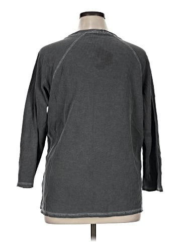 Hot Cotton 3/4 Sleeve T-Shirt (view 2)