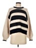 Splendid Stripes Ivory Pullover Sweater Size S - photo 1
