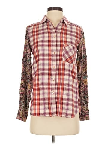 Holding Horses Long Sleeve Button-Down Shirt (view 1)