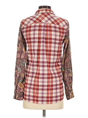Holding Horses Long Sleeve Button-Down Shirt (view 2)