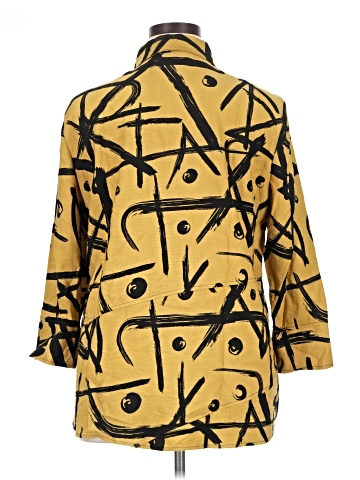 Ali Miles 3/4 Sleeve Button-Down Shirt (view 2)