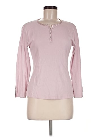 Soft Surroundings Long Sleeve Henley (view 1)