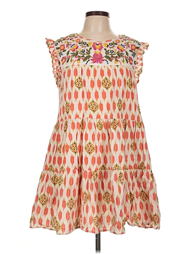 Pre-owned Thml Casual Dress In Orange