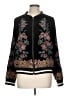 Elevenses 100% Polyester Paisley Black Jacket Size L - photo 1