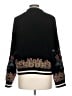 Elevenses 100% Polyester Paisley Black Jacket Size L - photo 2