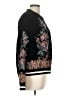 Elevenses 100% Polyester Paisley Black Jacket Size L - photo 4