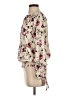 Allison Joy 100% Polyester Floral Ivory Long Sleeve Blouse Size S - photo 5