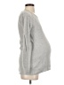 Gap - Maternity 100% Cotton Silver Pullover Sweater Size S - photo 4