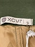 XCVI 100% Polyurethane Green Cargo Pants Size L - photo 7