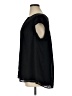 DR2 100% Polyester Polka Dots Black Short Sleeve Blouse Size 1X - photo 5