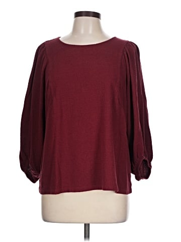 Banana Republic Factory Store 3/4 Sleeve Top (view 1)