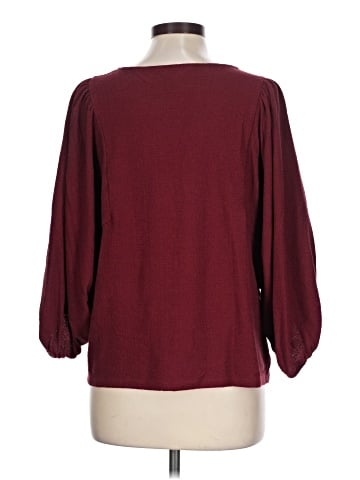 Banana Republic Factory Store 3/4 Sleeve Top (view 2)