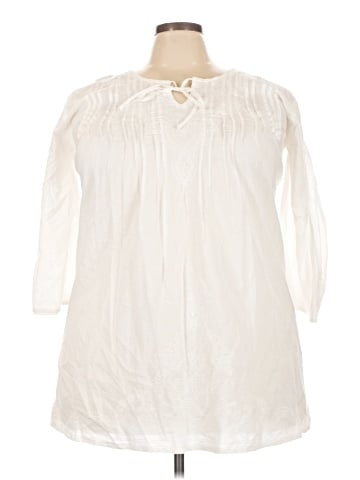 World Market 3/4 Sleeve Blouse (view 1)