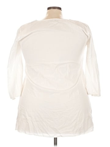 World Market 3/4 Sleeve Blouse (view 2)