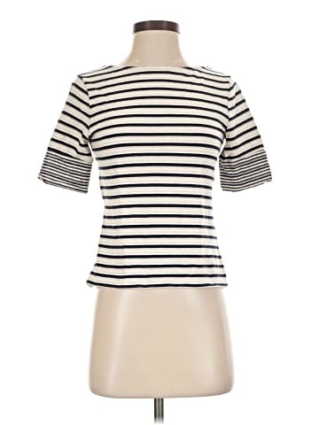 Three Dots Short Sleeve Turtleneck (view 1)