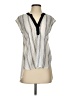 Anthropologie 100% Polyester Gray Sleeveless Blouse Size XS - photo 1