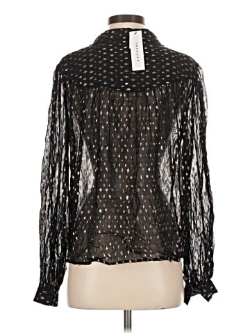 Topshop Long Sleeve Blouse (view 2)
