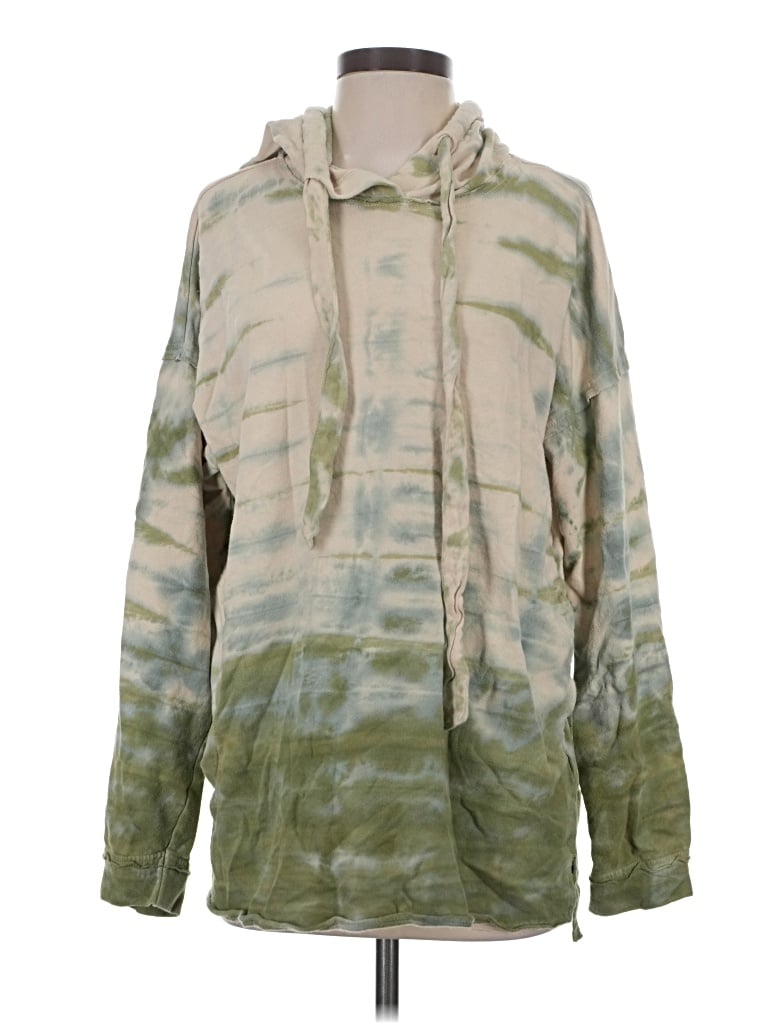 Pre-owned Easel Pullover Hoodie In Green