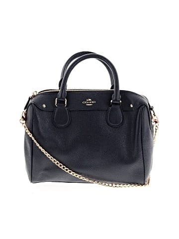 Coach Factory Leather Satchel (view 1)