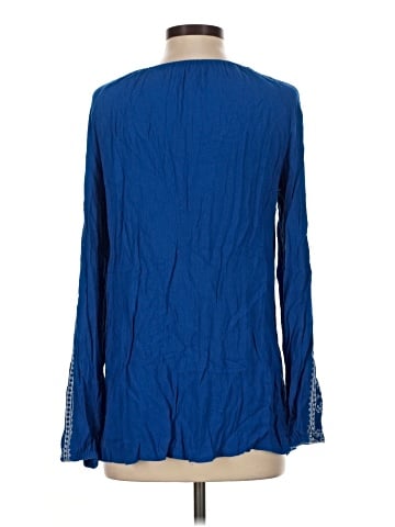 Susan Graver Long Sleeve Blouse (view 2)