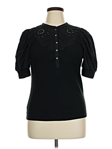 Ann Taylor LOFT Short Sleeve Blouse (view 1)