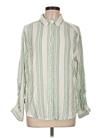 Jane and Delancey Long Sleeve Button-Down Shirt (view 1)