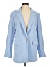 Ann Taylor LOFT 100% Polyester Blue Blazer Size 4 - photo 1