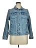 Talbots Blue Denim Jacket Size XL Petite - photo 1