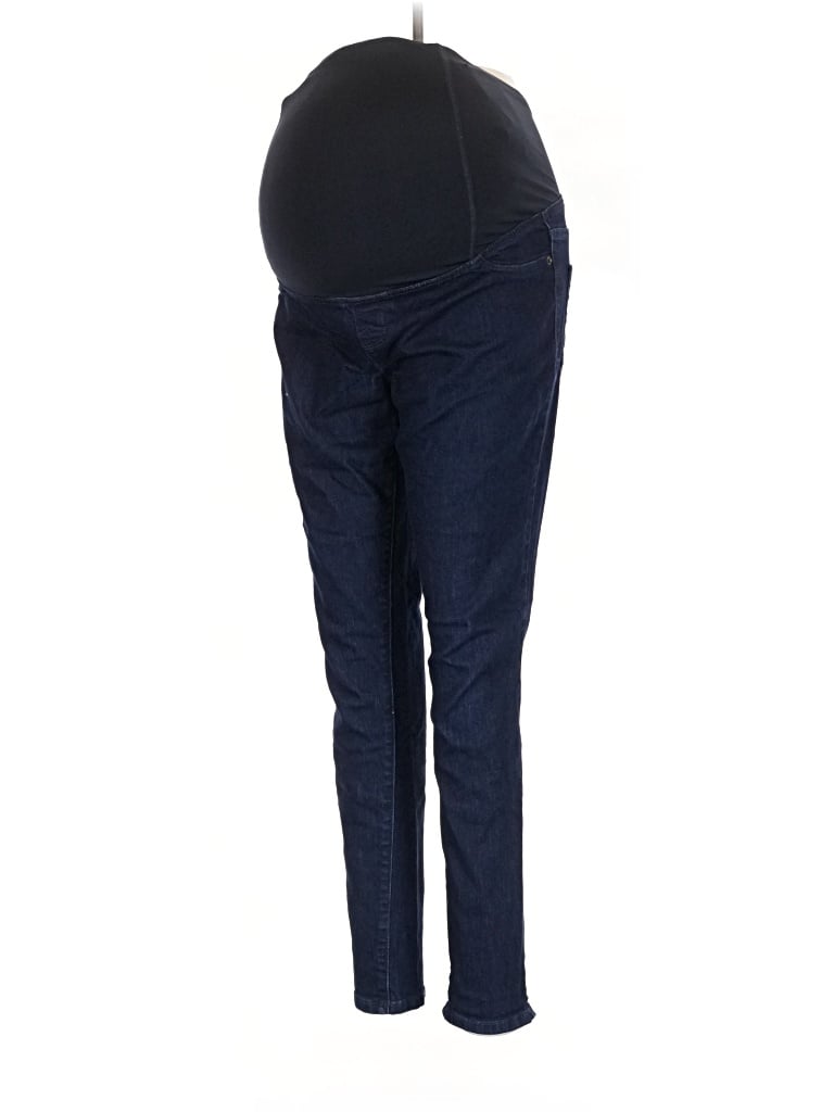 Pre-owned Isabel Maternity Active Pants In Blue