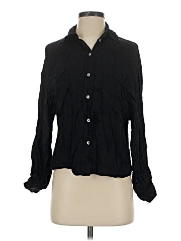 Topshop Long Sleeve Blouse (view 1)