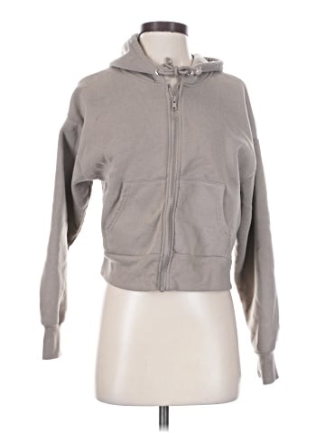 Charlotte Russe Zip Up Hoodie (view 1)